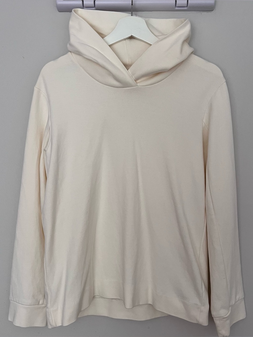 Simons Cream Pullover Hoodie 100% Cotton